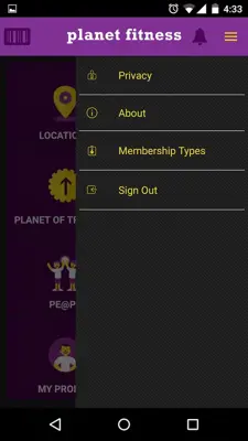 Planet Fitness Workouts android App screenshot 1