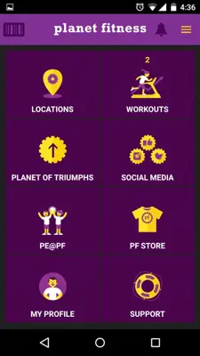 Planet Fitness Workouts android App screenshot 2